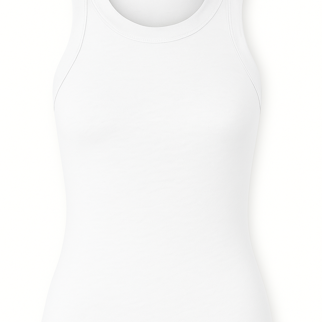 Solid Ribbed Top - Verão