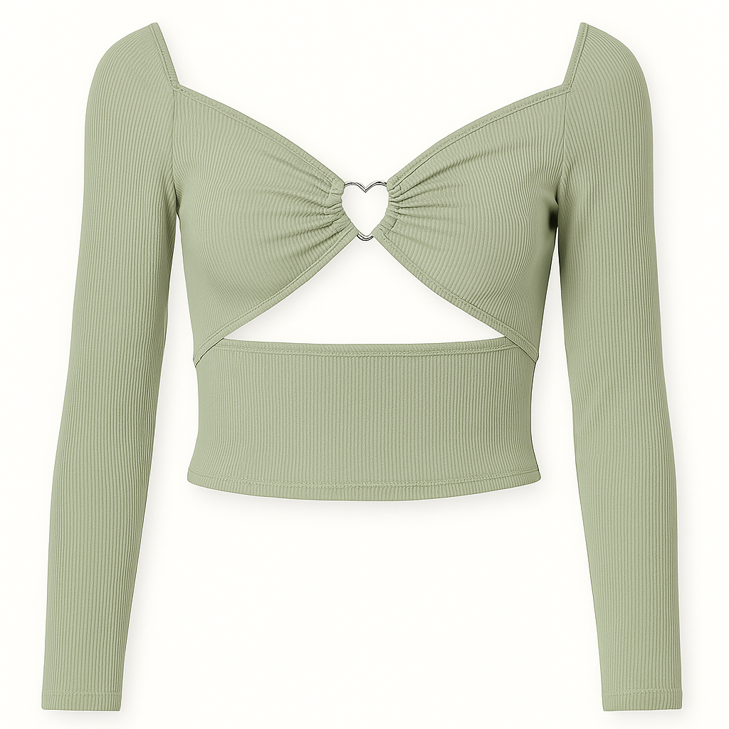 V-neck Cropped - Outono