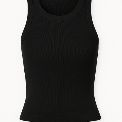 Solid Ribbed Top - Verão