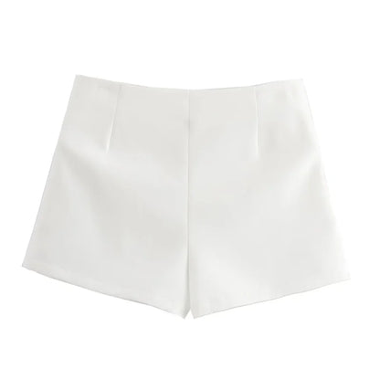 TRAF Pink White Mini Saia - Verão