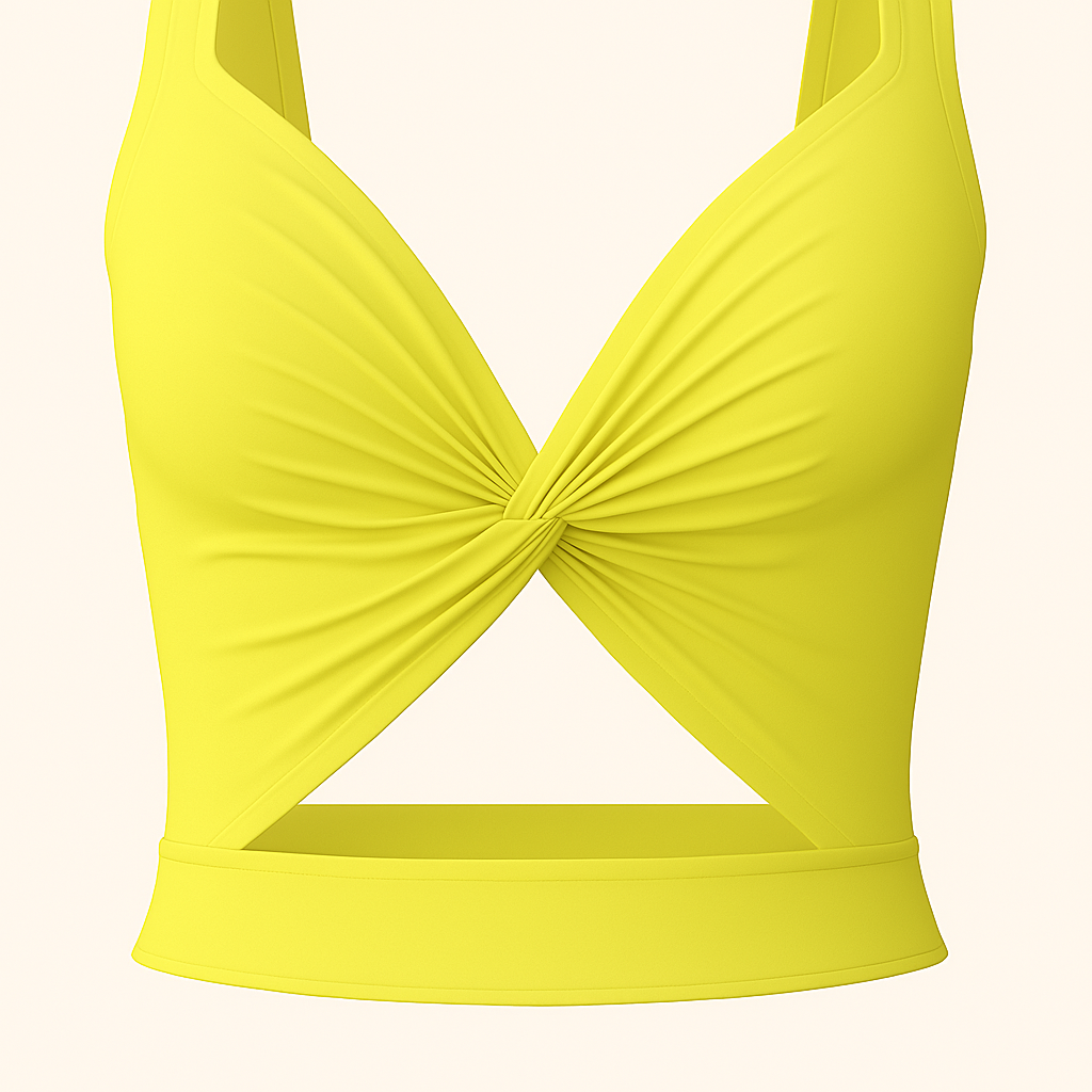 Cropped Sleeveless Short - Verão
