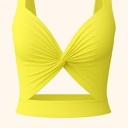 Cropped Sleeveless Short - Verão