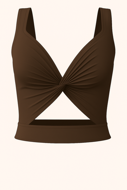Cropped Sleeveless Short - Verão