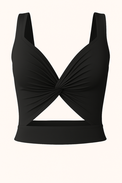 Cropped Sleeveless Short - Verão