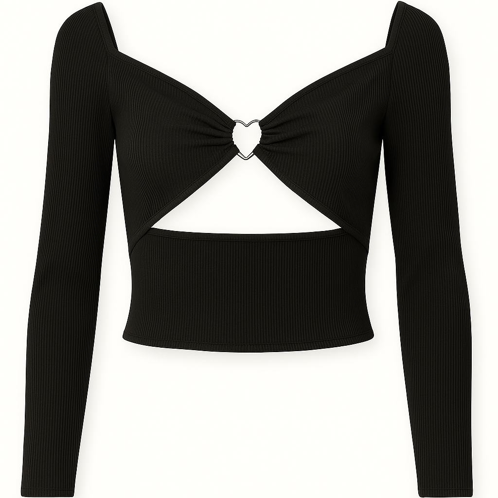 V-neck Cropped - Outono