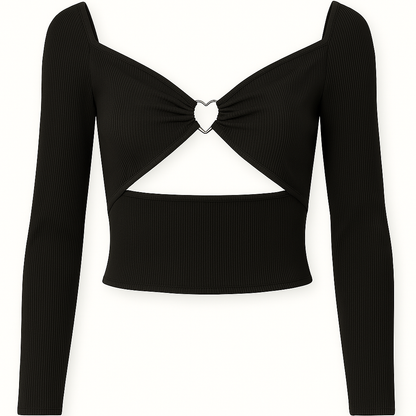 V-neck Cropped - Outono