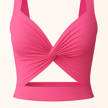 Cropped Sleeveless Short - Verão