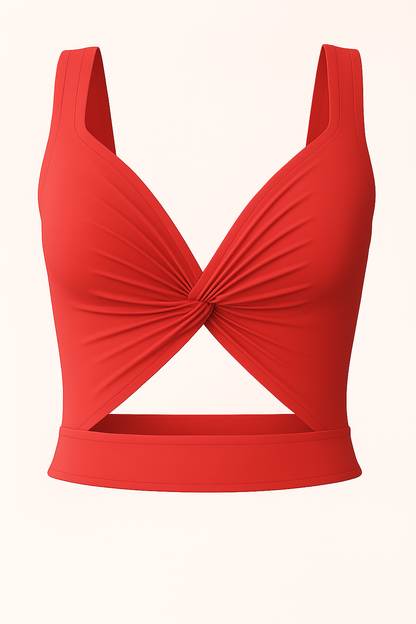 Cropped Sleeveless Short - Verão